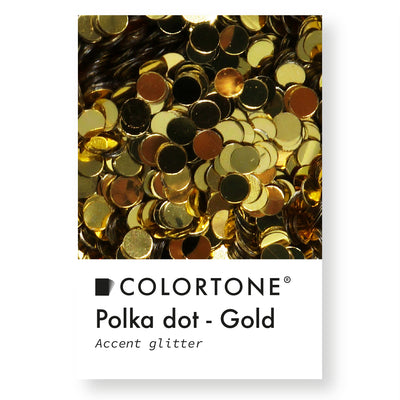 Polka Dot Gold - Accent Glitter