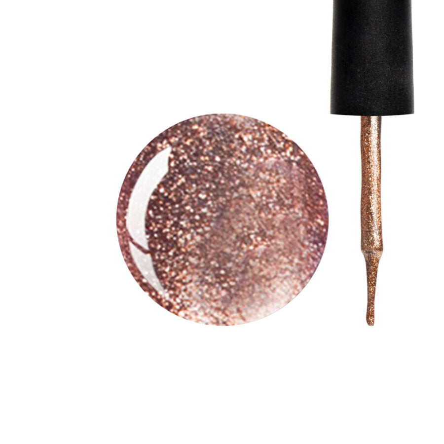 Nail Lighter Brons glitter - Bronzy Bonze 10ml