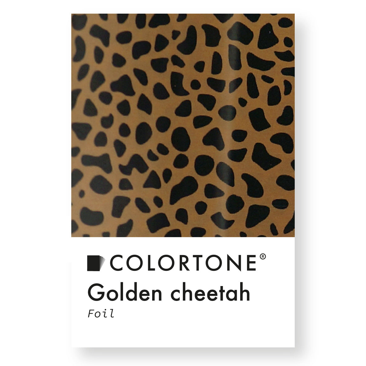 Golden Cheetah Foil - Multicolor