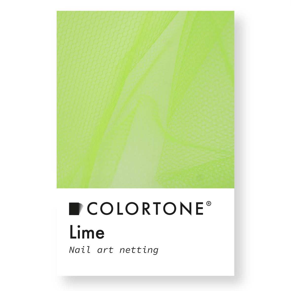 Nail art netting - LIME | The Blooom