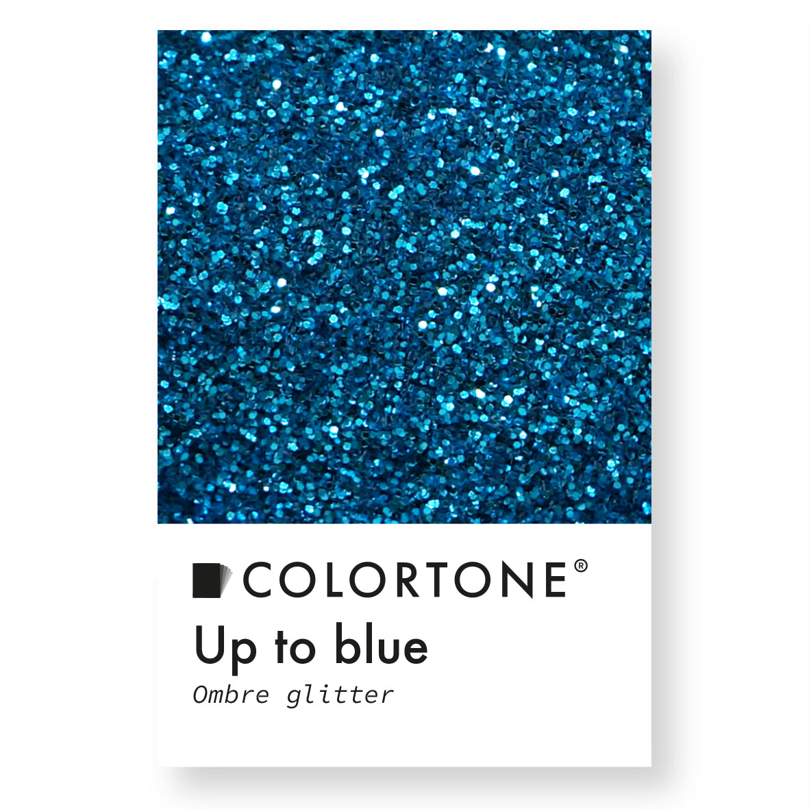 Up To Blue - Ombre Glitter | Colortone