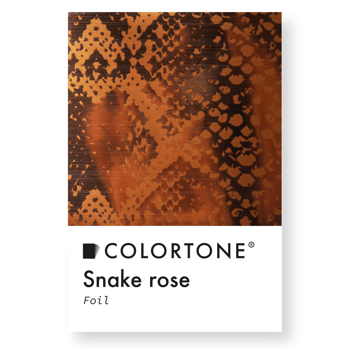 Snake Rose Foil - Rosé