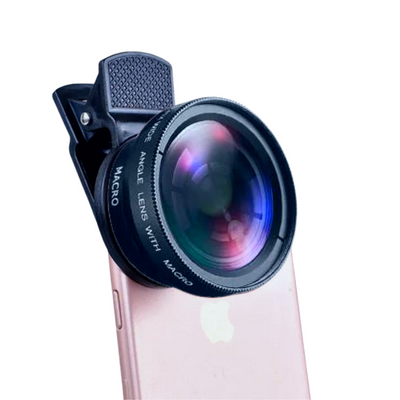 Macro Lens Telefoon - Zwart | The Blooom