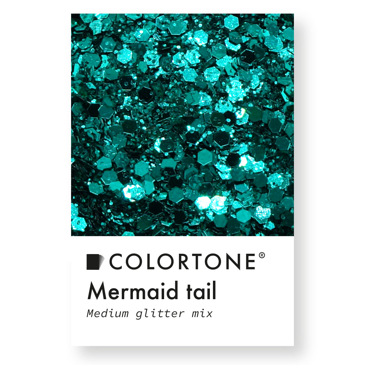 Mermaid Tail - Medium Mix Glitter