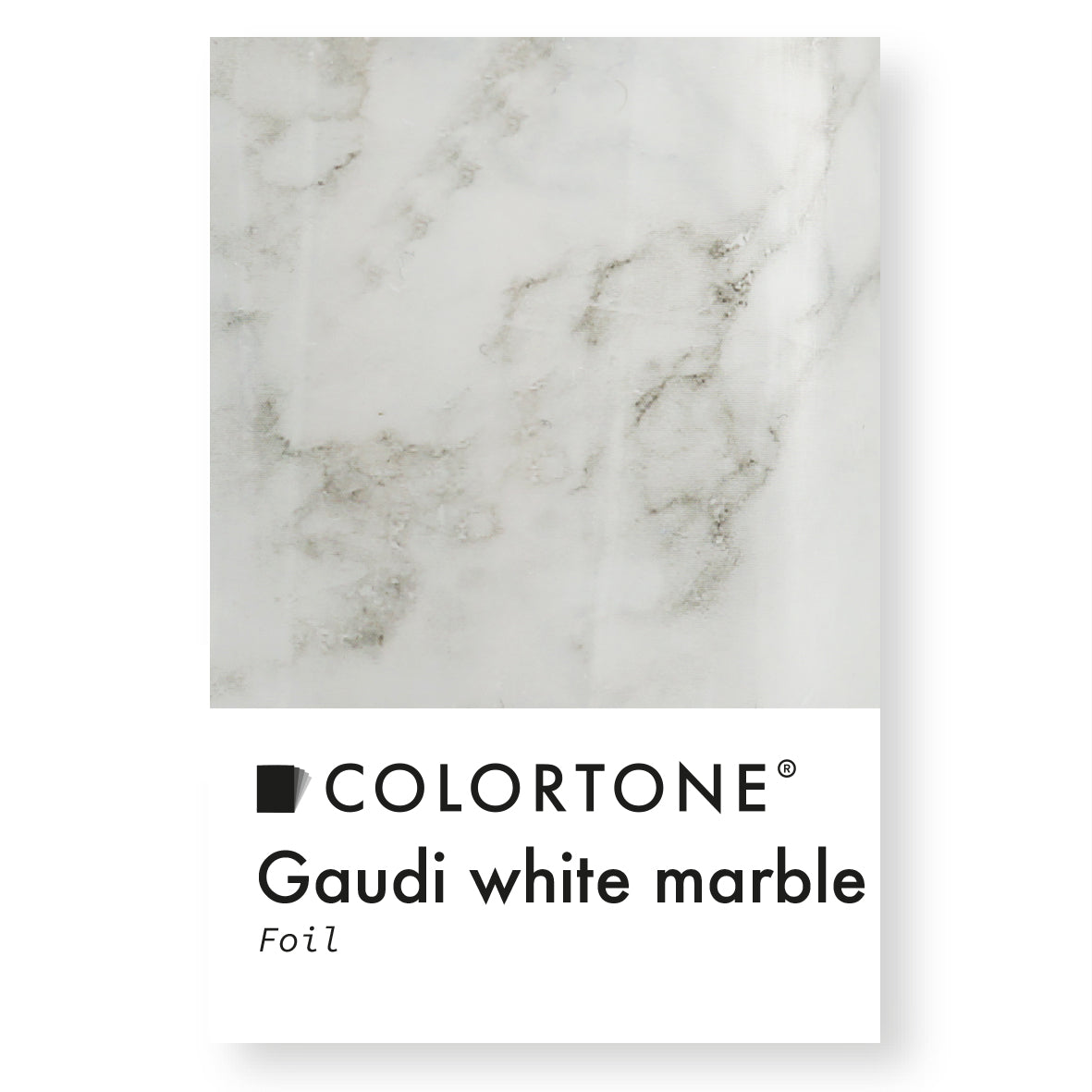 Gaudi White Marble Foil - Multicolor