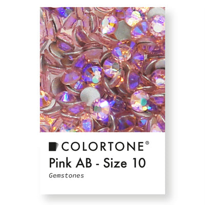 Pink Aurora Borealis Gemstones - Size 10