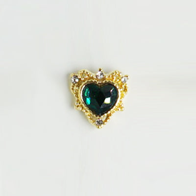 Hearts Gold Luxury Gems - Multicolor
