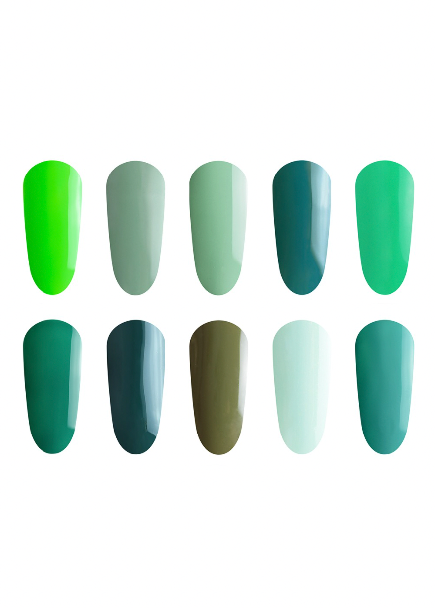 The GelBottle Green Lush Life Collection