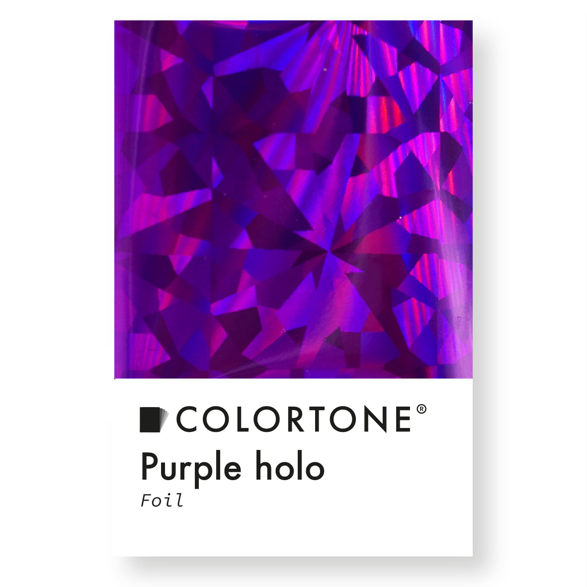 Purple Holo Foil - Paars