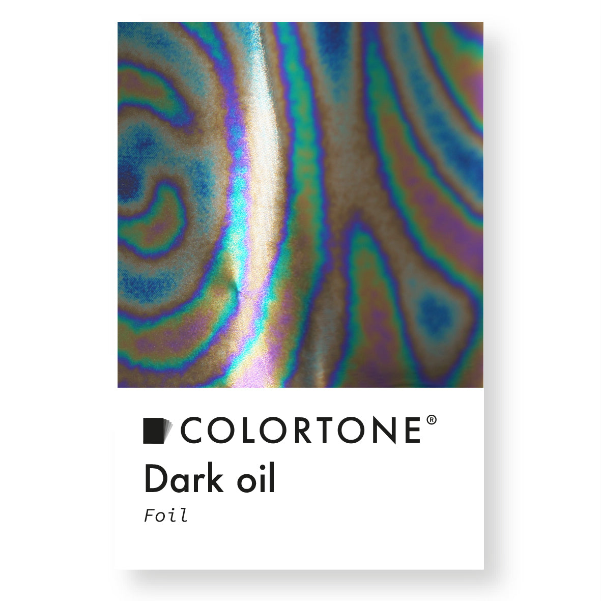 Oil Dark Foil - Multicolor