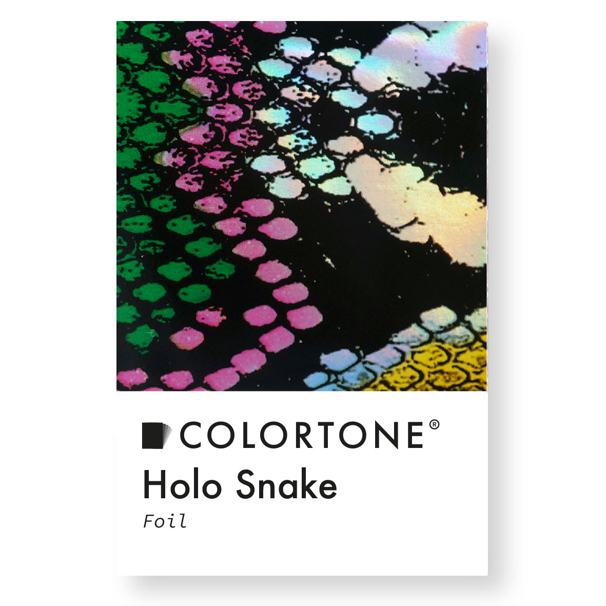 Holo Snake Foil - Multicolor