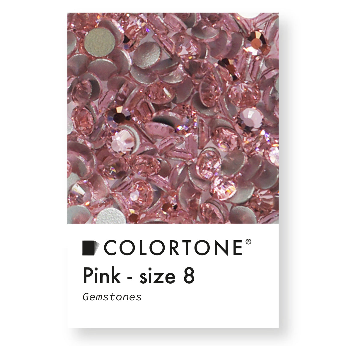 Pink Gemstones - Size 8