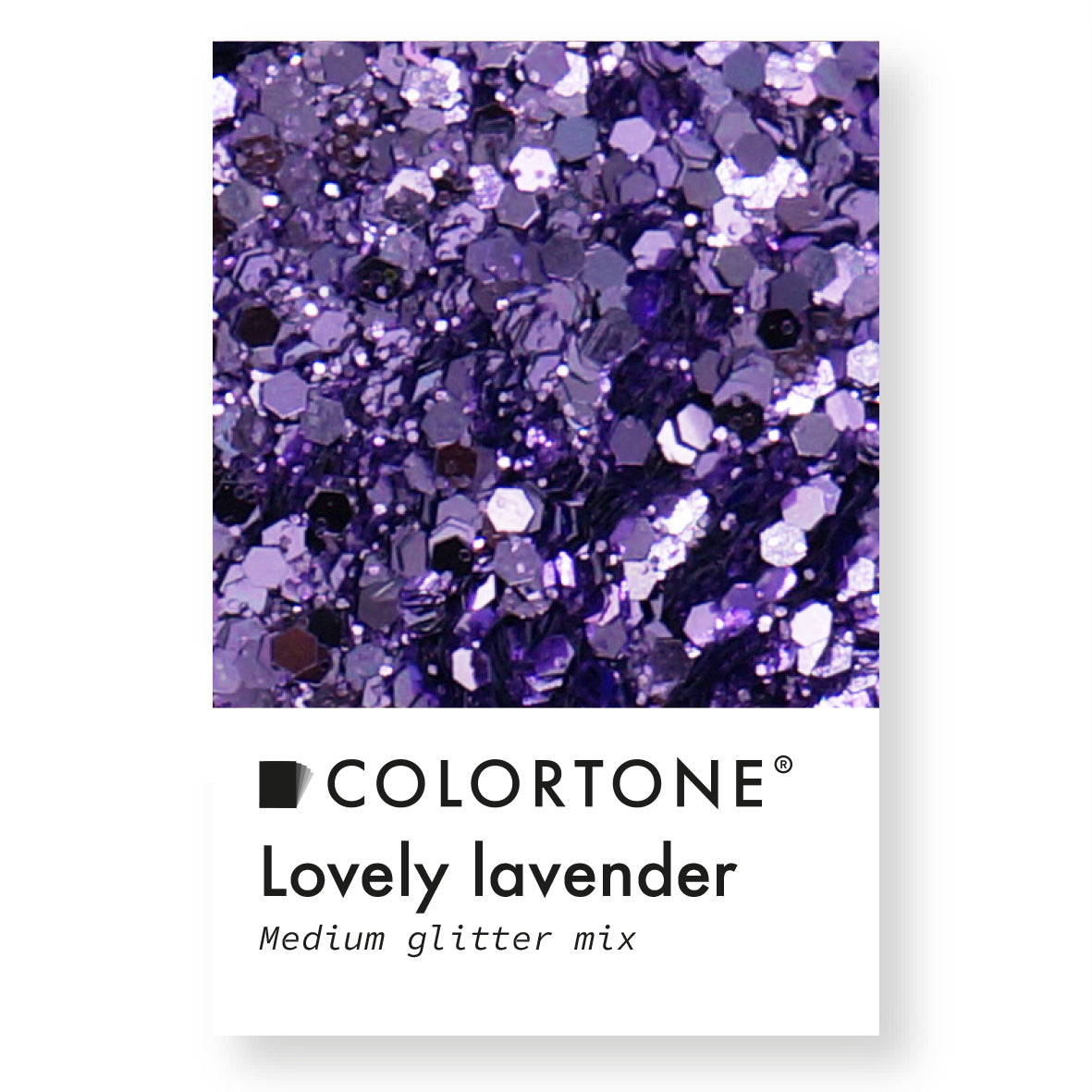 Lovely Lavender - Medium Mix Glitter | Colortone