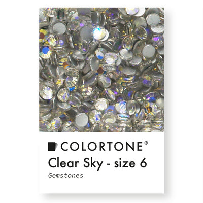 Clear Sky Gemstones - Size 6 | Colortone