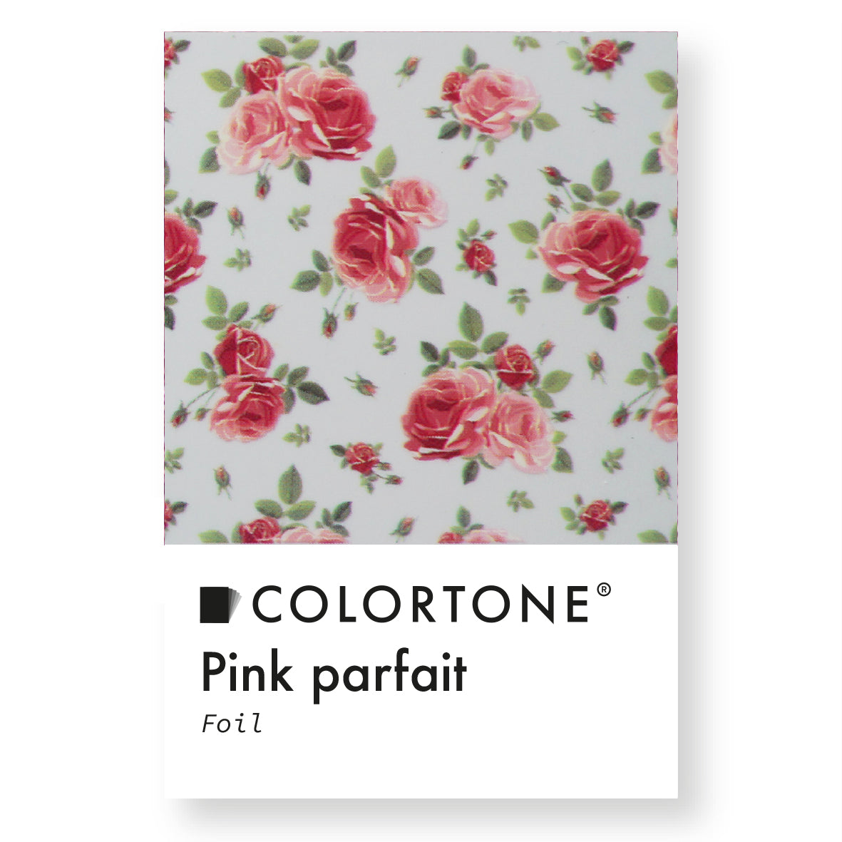 Clear Pink Parfait Foil - Multicolor