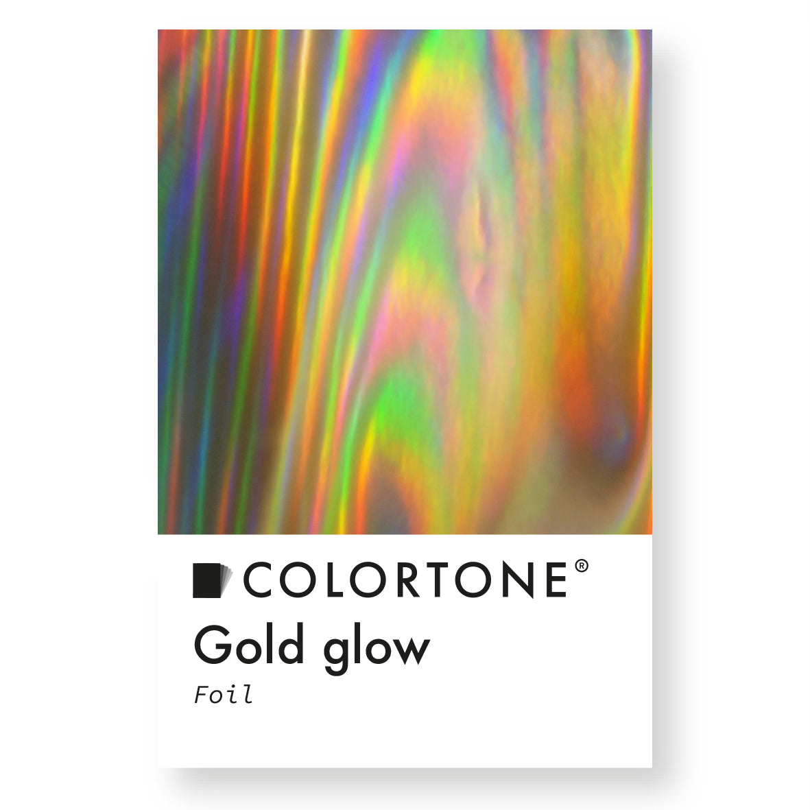 Gold Glow Foil - Multicolor