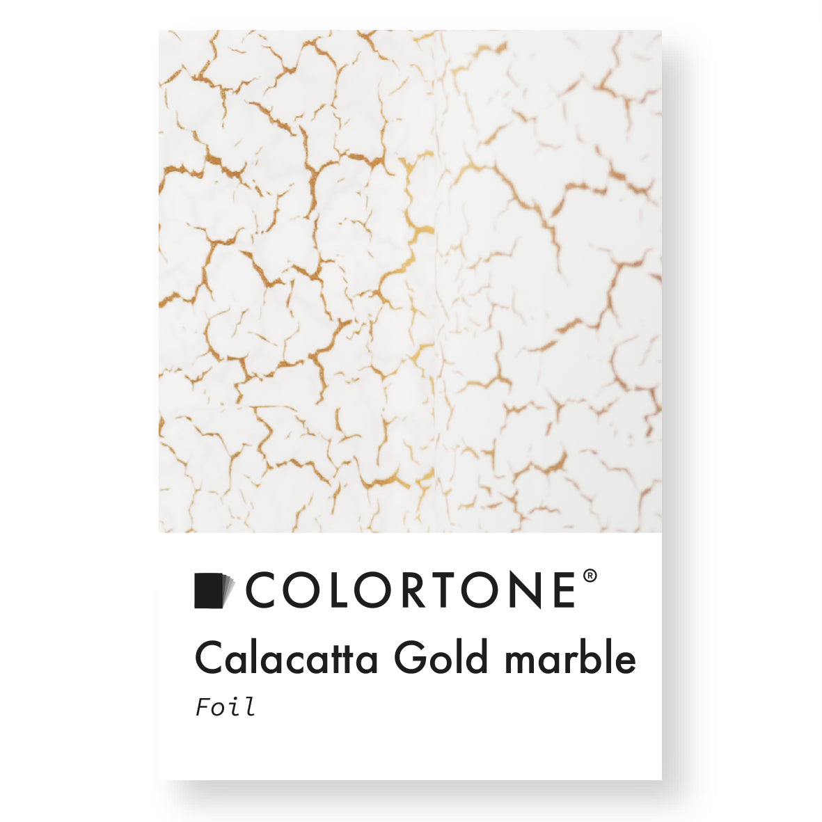 Calacatta Gold Marble Foil - Multicolor | Colortone