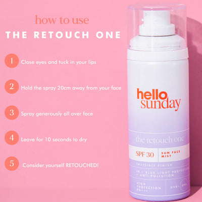 The Retouch One - Gezichtsmist SPF 30 | HELLO SUNDAY